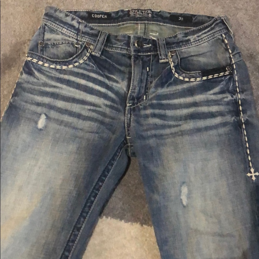 Affliction Mens Jeans